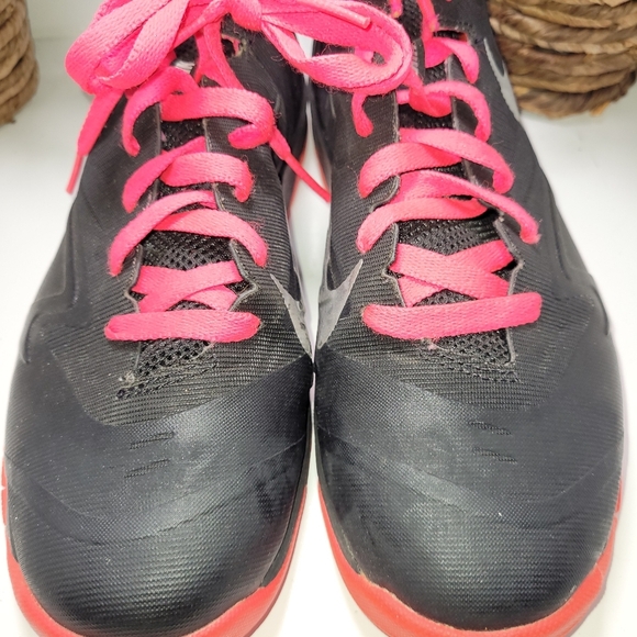 Nike Youth Athletic Shoe Black Pink  Size Youth 6 Youth 2014 - Picture 5 of 7